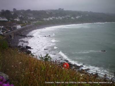 Coverack During Rain