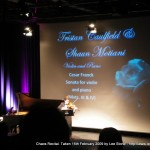 Chaos Recital - Violin & Piano